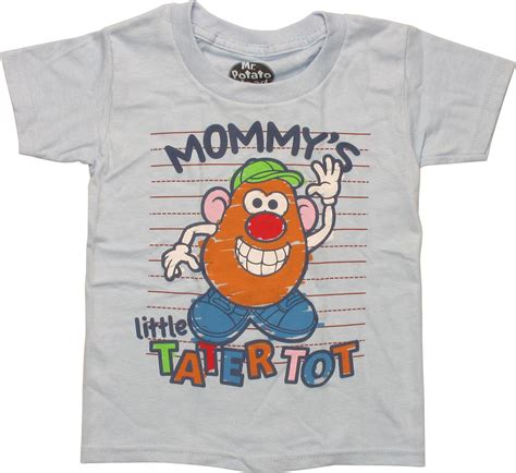 Mr Potato Head Mommys Tater Tot Toddler T Shirt
