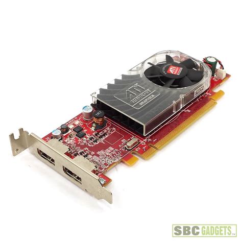 As many will know, the top gpus in today's market are seriously hefty pieces of kit that take up a large amount of space thanks to their impressive heatsink and thermal designs. Dell ATI Radeon HD 3470 256MB PCIe Dual DP Low Profile ...