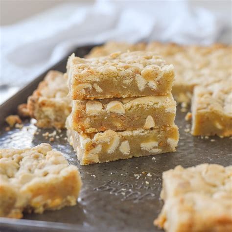 White Chocolate Toffee Blondies By Leigh Anne Wilkes