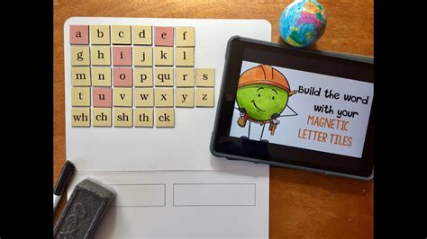 Fun Phonics Magnetic Letter Tile Practice With Cvc Words Youtube