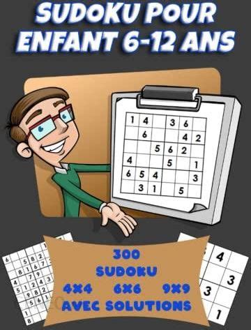 Sudoku Pour Enfant Ans Grilles De Sudoku X X Et X