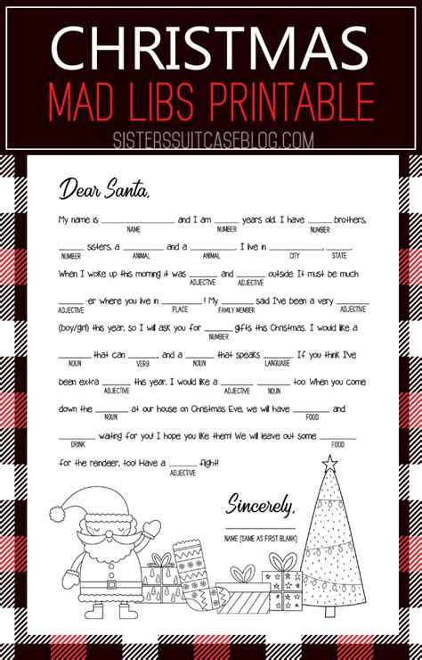 Just save the file below, print onto pretty card stock or paper, place in an envelope, and gift to your valentine with a box of. Thanksgiving Mad Libs Printable | Christmas mad libs, Printable mad libs, Christmas games for kids