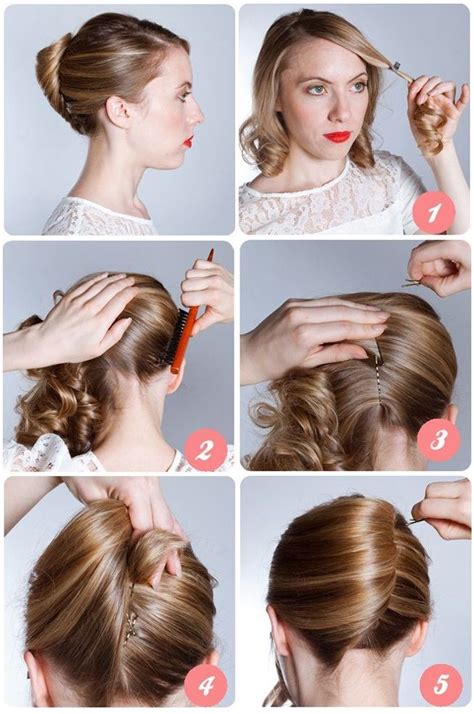 French Hairstyle Banana Twist Diy Alldaychic French Twist Hair