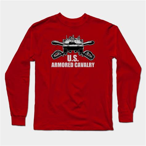 Us Armored Cavalry Us Cavalry Long Sleeve T Shirt Teepublic