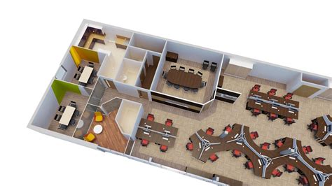 Office Floor Plan With Measurements