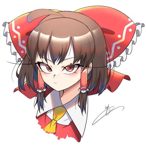 博麗霊夢 落書き霊夢 東方project 博麗霊夢 やまぐちかいと۞春例い 03aのイラスト