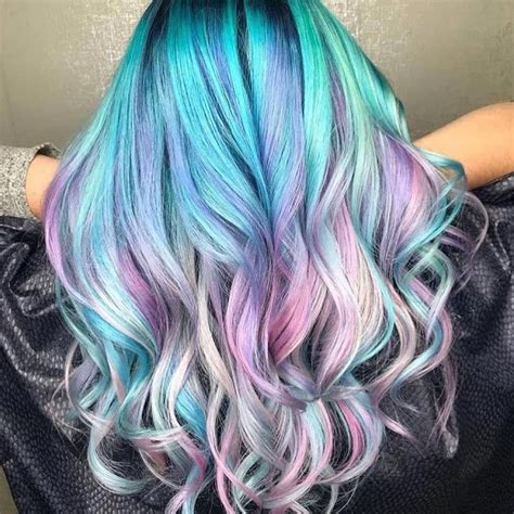 Unicorn Pastel Hair Source Unicorngalaxycom Elegant Vivid Hair Color