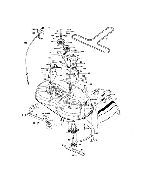 Lt1000 Craftsman 42 Inch Mower Deck Diagram Inside My Arms Hot Sex