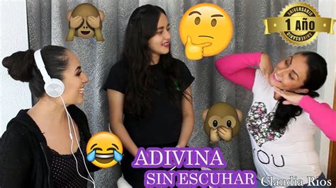 Adivina Sin Escuchar Con Mi Hermana Y Mi Sobrina Semana De