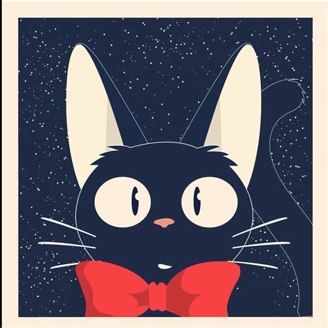 Kikis Delivery Service Wallpaper Kikis Delivery Service Cat Kiki