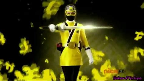 power rangers samurai yellow ranger morph video dailymotion