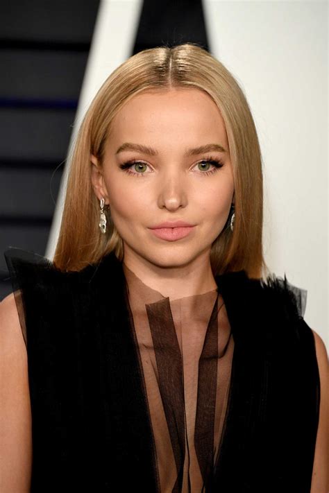 Dove Cameron Attends 2019 Vanity Fair Oscar Party in Beverly Hills ...