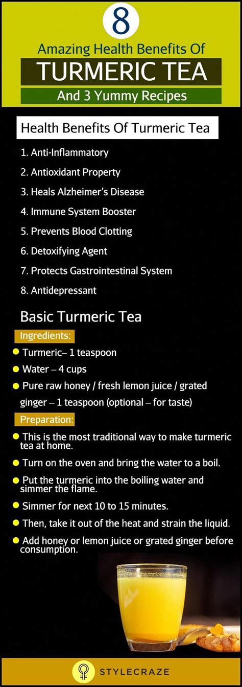 11 Surprising Benefits Of Turmeric Tea How To Make It Turmeric Tea