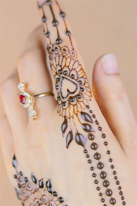 Henna Hands Mehendi Pattern Female Palms Design Decoration