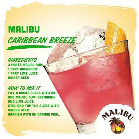 Dog drinking water vs dog and sprinkler. Malibu Caribbean Breeze (Malibu rum, grenadine, lime juice ...