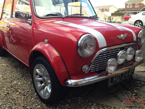 classic austin mini red 1967 998cc tax exempt with sportspack wheels