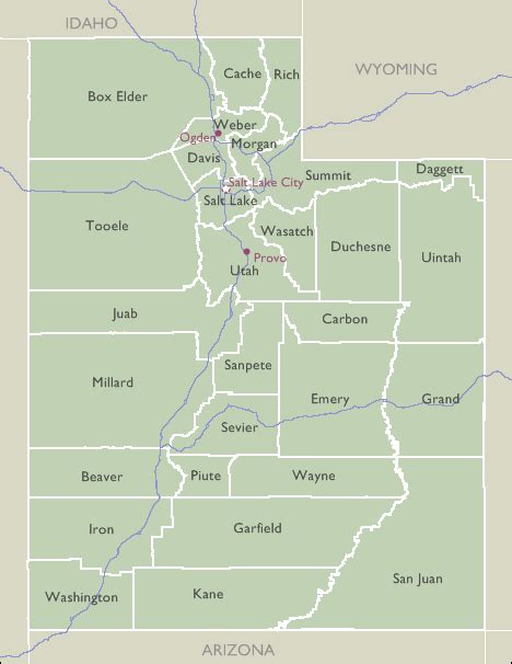 Salt lake county zip code map. Utah County Zip Code Wall Maps