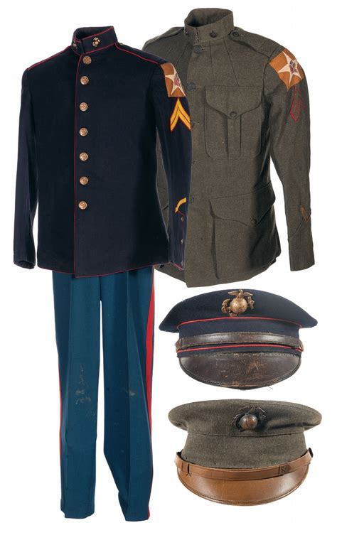 Two Interwar Period United States Marine Corps Uniforms