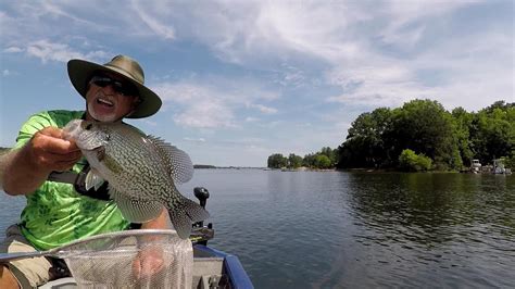 Live Bait Catching Crappie Several Days Highlights Lake Murray Youtube