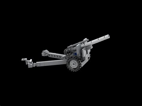 Lego Moc 105mm Howitzer German Sk18 By Bebox Rebrickable Build