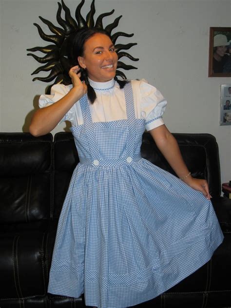 Wizard Of Oz Dorothy Dress Costume Cosplay Once Upon A Time Etsy