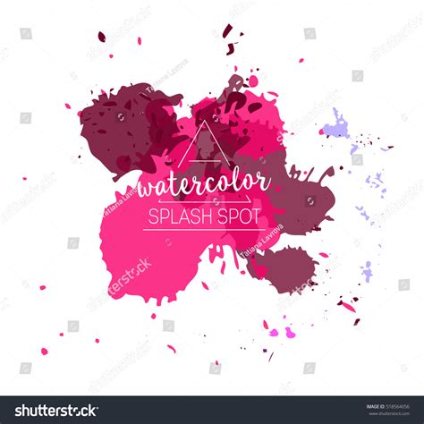 Vector Paint Splash Logo Stock Vector 518564056 Shutterstock