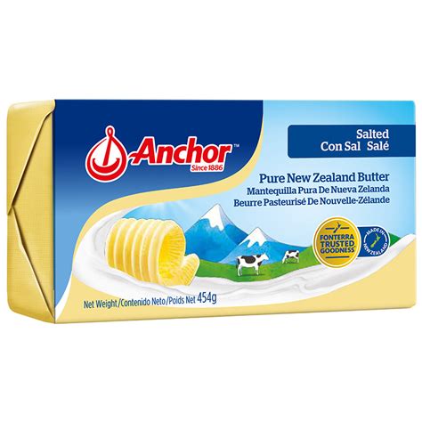 Anchor Salted Butter 454g Tops Online