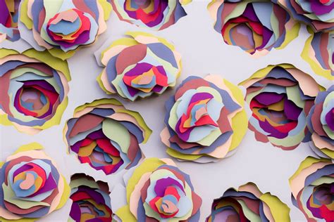 Transfixing 3d Paper Patterns By Maud Vantours — Colossal 3d Paper
