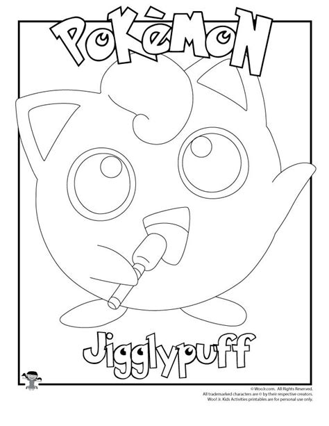 Pokemon Coloring Pages Woo Jr Kids Activities Pikachu Coloring