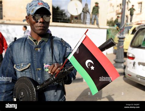 Libyans Demonstrate Aginst Muammar Gaddafi In Benghazi Libya 06