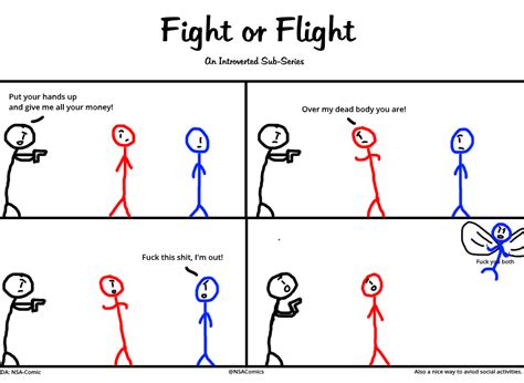 Fight Or Flight By Nsa Comic On Deviantart