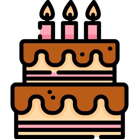 See birthday cake icon stock video clips. Birthday cake - Free food icons