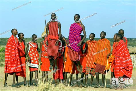 Masai Mara Kenya Masai People Cultural Village Visit Maasai Mara National Reserve Kenya