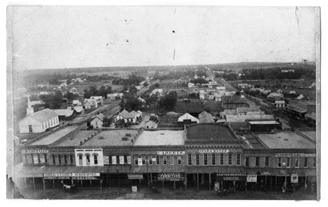 Aerial View Of West Side Of The Denton Square Side 1 Of 1 The