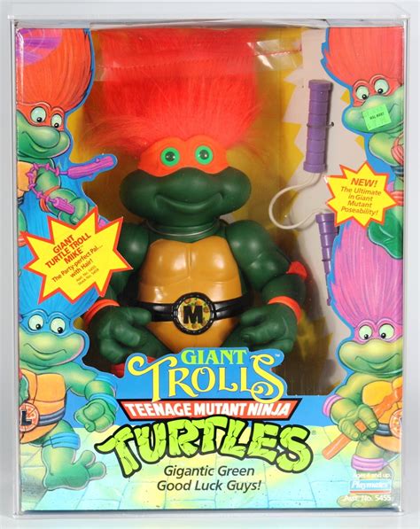 1993 Playmates Teenage Mutant Ninja Turtles Boxed Giant Troll Action