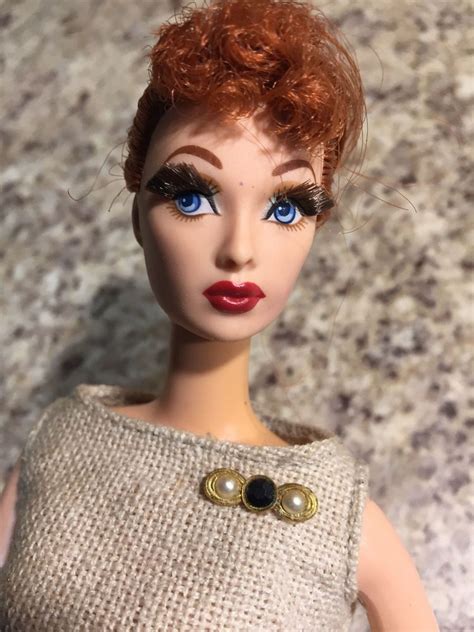 2002 i love lucy lucille ball barbie doll episode 147 lucy gets a paris gown mattel