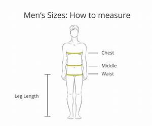 Men 39 S Size Charts Conversions Pants Shirts Waist Chest Men