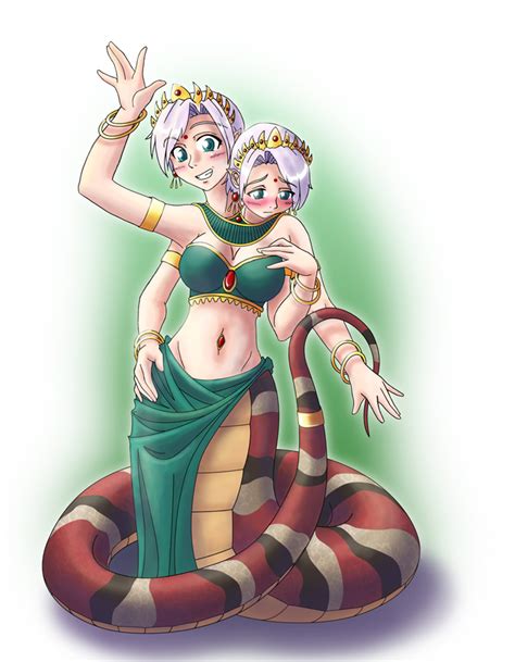 Naga With Two Heads By Gamera On Deviantart
