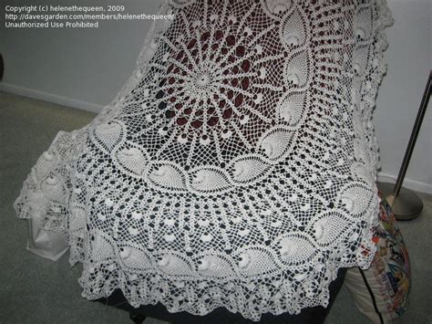 Crochet Oval Tablecloth Pattern Design Patterns