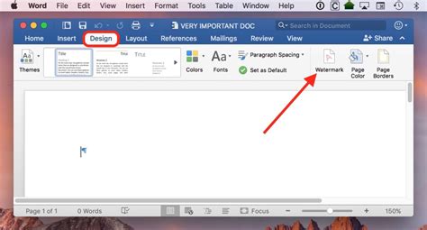 How To Add A Watermark In Microsoft Word For Mac