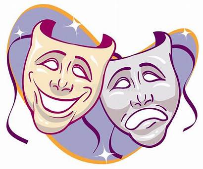Drama Masks Maschere Masken Teatro Pantomime Masques