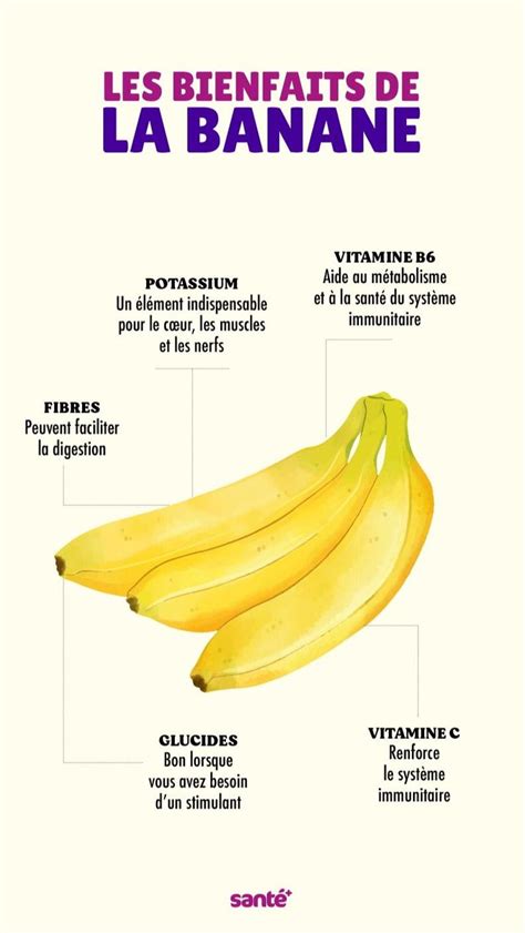 les bienfaits de la banane aliments bons pour la santé banane bienfaits alimentation et santé