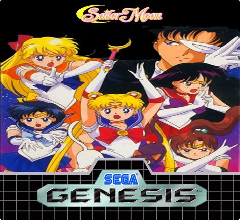 Sailor Moon Sega Genesis Label By Borracho2x On Deviantart