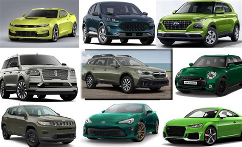Unusual Car Colors 2020 Models Available In Green The News Wheel