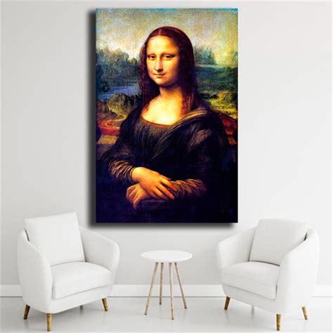 Mona Lisa Tablosu Leonardo Da Vinci Empty Wall Spaces Davinci Mona