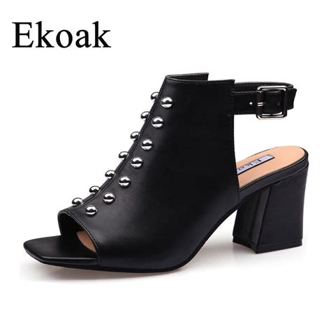 Ekoak New Summer Gladiator Sandals Women Shoes Fashion Women Sandals