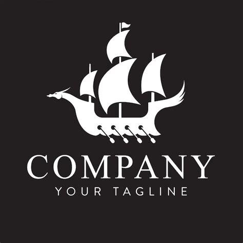 Premium Vector Vintage Ship Design Logo For Business
