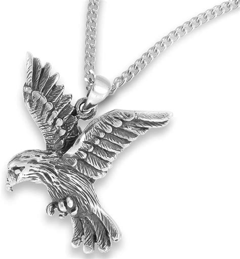 Silver Eagle Pendant 50 Sterling Silver Uk Fashion