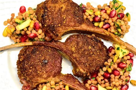 pearl couscous with pine nuts and pomegranates — the 5 tastes table