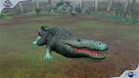 Deinosuchus Jurassic World The Game Youtube
